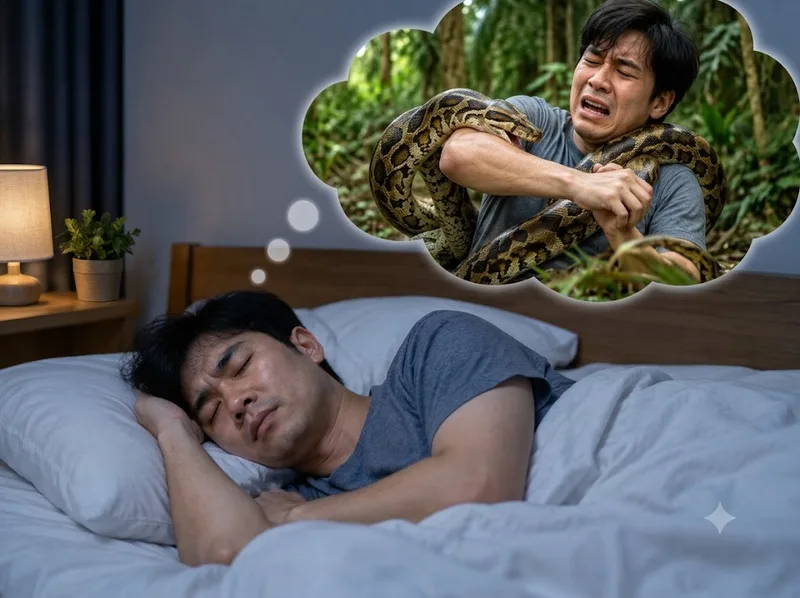 Phân biệt quan niệm dân gian về trăn với thông tin khoa học.